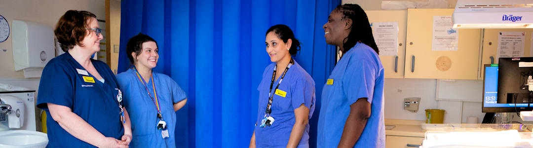 Maternity staff team discussion Maternity staff team discussion